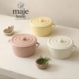 Bát tô sứ có nắp màu pastel cao cấp. Tô sứ ăn mì có nắp đậy giữ nhiệt phong cách Hàn Quốc decor sang trọng - Majehome 1