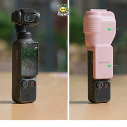 Vỏ Bảo Vệ DJ.I Os.mo Po.cket 4 , Ống Kính gimbal, Bảo Vệ Màn Hình, Nắp Lật Tích Hợp Màu Kẹo vlog Túi Cầm Tay 4 Phụ Kiện Máy 9