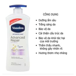 Dưỡng thể vaseline mỹ 725ml chính hãng 4