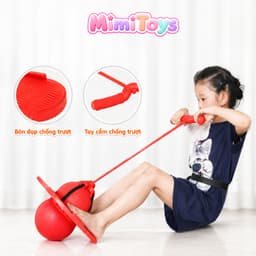 Bóng Nhảy Tăng Chiều Cao MimiToys Cho Bé - Đồ Chơi Vận Động Phát Triển Thể Chất 5