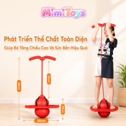 Bóng Nhảy Tăng Chiều Cao MimiToys Cho Bé - Đồ Chơi Vận Động Phát Triển Thể Chất 4