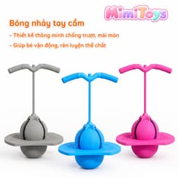Bóng Nhảy Tăng Chiều Cao MimiToys Cho Bé - Đồ Chơi Vận Động Phát Triển Thể Chất 3