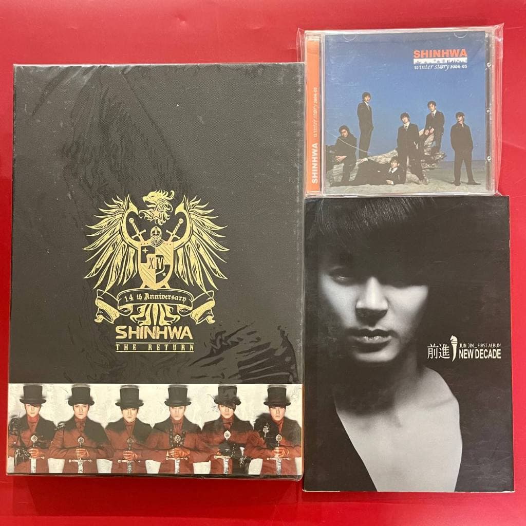 [Album Kpop] Album Shinhwa Secondhand - Full Ver/Unsealed - The Classic, Brand New, Winter Story