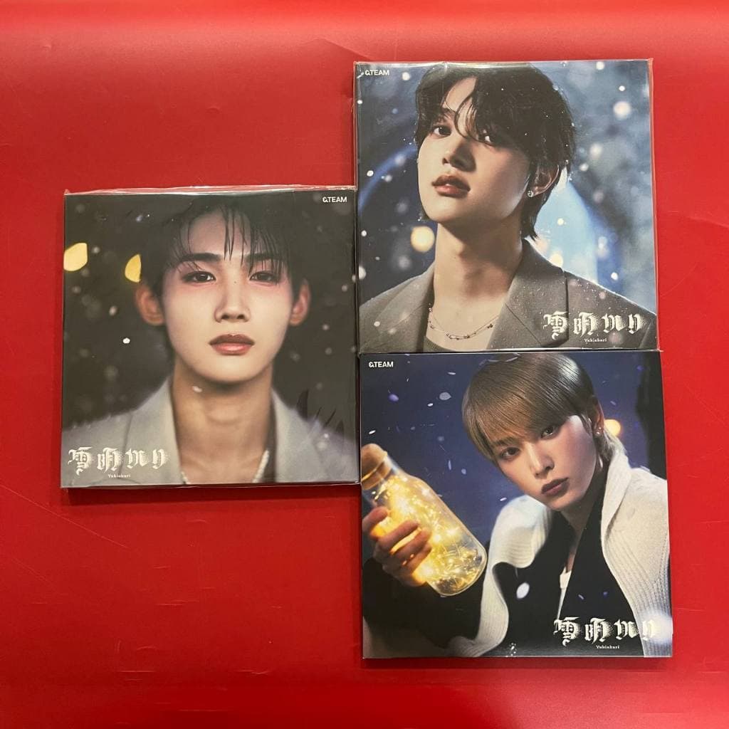 Album &TEAM chính hãng đã qua sử dụng