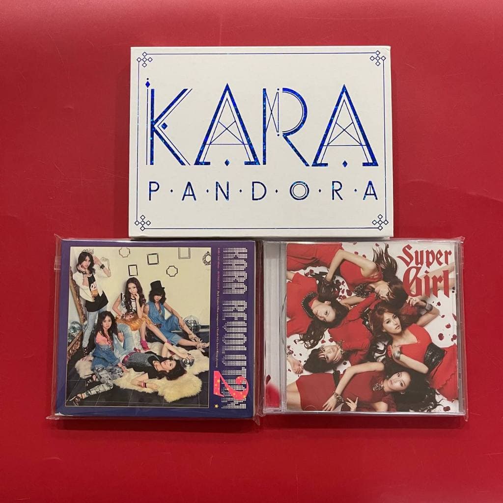 Album Kara secondhand – Album Kpop nữ nhóm Kara CD gốc