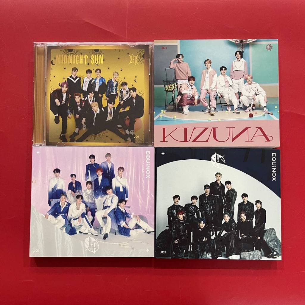 JO1 Album Official Secondhand | The Star / Stranger / Challenger / Equinox
