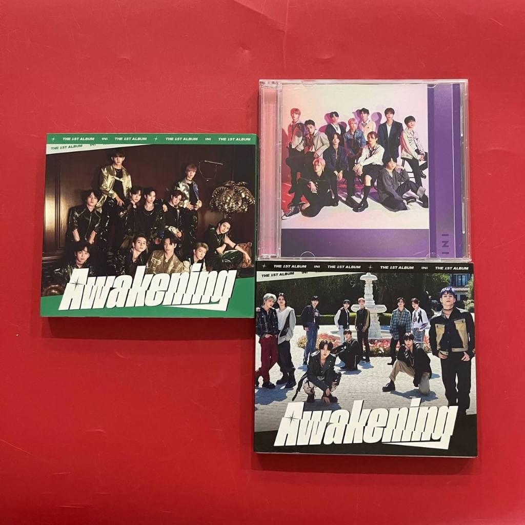 CD Album INI Nhật Bản | Rocketeer | Spectra | HERO | Upliner | hàng sưu tầm Jpop đã qua sử dụng