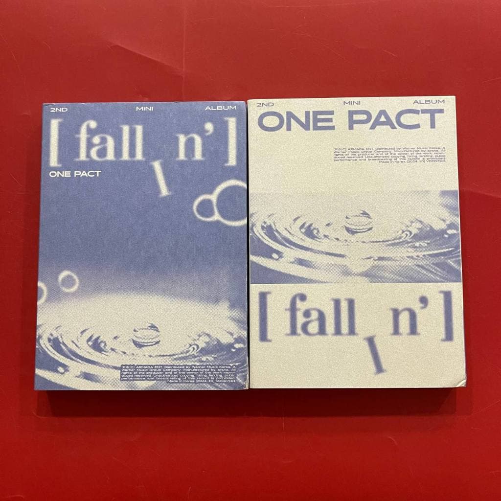 Album ONE PACT Official – Secondhand | Moment / PARADOXX / Kpop Album