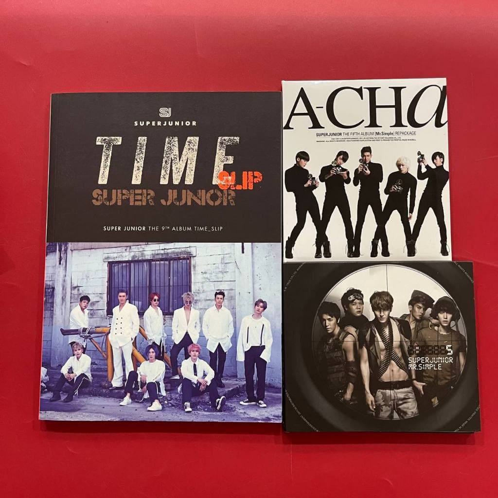 Album Kpop Super Junior cũ chính hãng