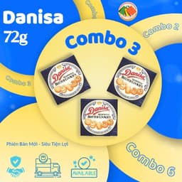 Bánh Danisa Butter Cookies PHIÊN BẢN MỚI | Hộp Giấy 72g | Date 06.2027 3