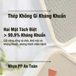 Thớt kháng khuẩn Tabesu 2 mặt, dùng riêng đồ sống, chín an toàn, Thớt chế biến đồ ăn dặm 7