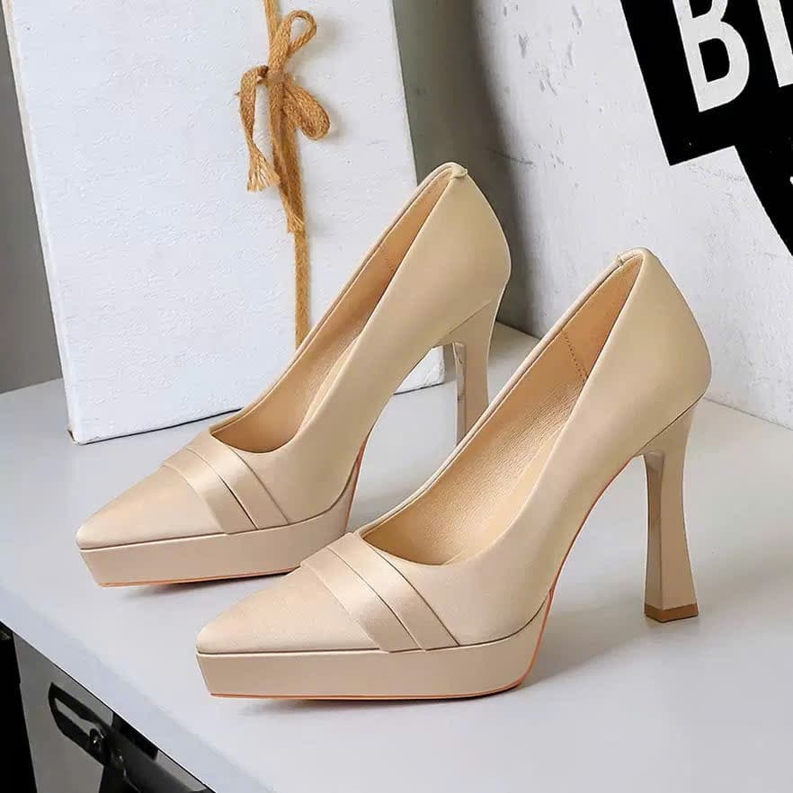 8399-2 giày cao gót  Bigtree cao cấp cao ( 11cm )
