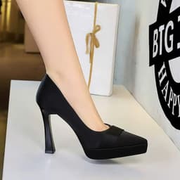 8399-2 giày cao gót  Bigtree cao cấp cao ( 11cm ) 4