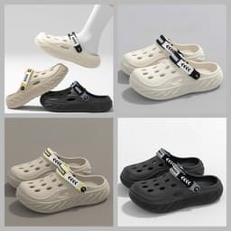 [MỚI 2026] Dép Sục Nam Nữ FASASTORE Đế EVA Siêu Nhẹ Lót Rời Êm Chân Chống Trơn Đi Biển Đi Mưa 9