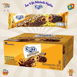 Bánh Quy Phô Mai Gery Cheese Crackers và Bánh Cuộn Gery Crunch Roll Phủ Socola - HÀNG CHÍNH HÃNG 7