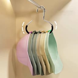 Giá treo quần áo, túi xách hình tròn sáng tạo chống trượt. Móc treo  mũ chống trượt nhatle.store 6