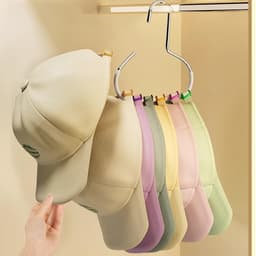 Giá treo quần áo, túi xách hình tròn sáng tạo chống trượt. Móc treo  mũ chống trượt nhatle.store 7