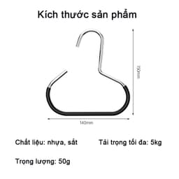 Giá treo quần áo, túi xách hình tròn sáng tạo chống trượt. Móc treo  mũ chống trượt nhatle.store 9