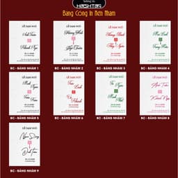 [Bảng In Nền Nhám] Bảng  In Nền Nhám, Bảng Welcome Lễ Dạm Ngõ, Đám Cưới, Ăn Hỏi In Tên Theo Yêu Cầu Trang Trí Buổi Lễ 2