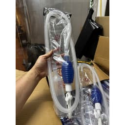 Ống hút cặn phân cá bơm tay thay nước hồ cá hồ thuỷ sinh 5