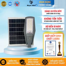 Đèn Công Trình Tấm Năng Lượng Mặt Trời 60W Pin 60000mAh 100 LED 5730 Cảm Biến Ánh Sáng Chiếu Sáng Sân Vườn Công Trình 1