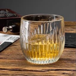 Bộ 6 Cốc Thuỷ Tinh Lượn Sóng Ly Uống Nước Chất Liệu Thủy Tinh Chịu Nhiệt Dung Tích 280ml_MC1 2