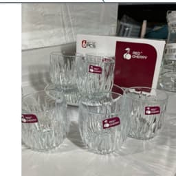 Bộ 6 Cốc Thuỷ Tinh Lượn Sóng Ly Uống Nước Chất Liệu Thủy Tinh Chịu Nhiệt Dung Tích 280ml_MC1 3