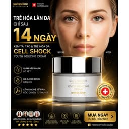 Kem dưỡng da Swissline CS Youth Inducing Cream 50ml dưỡng ẩm,mịn màng và da sáng khỏe 6