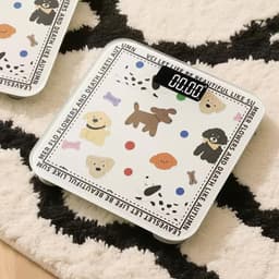 Cân Điện Tử Mini Hoạt Hình Dễ Thương – Dùng PIN – Cân Sức Khỏe Gia Đình – Thiết Kế Cute – Chính Xác Cao)_-TH 4