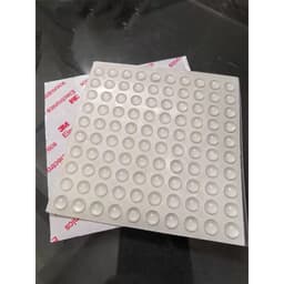 Bộ 10 nút silicon tự dán giúp chống va chạm cạnh cửa, đồ nội thất tiện lợi. 3