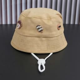 Nón cho bé (3 tháng - 4 tuổi), mũ trẻ em bucket rộng vành hình Que Kem mềm êm -Worldcaps 3