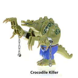 [ Pre Oder ] Đồ chơi mô hình xếp hình nhân vật DC Comics Super Hero Killer Croc Tail Gator - 11cm 6