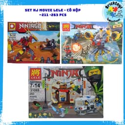 [ Pre Oder ] Đồ chơi mô hình xếp hình nhân vật tổng hợp các set Movie NJ 1