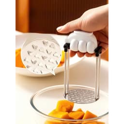 Dụng cụ nghiền khoai cầm tay Inox 304 cao cấp. Sản phẩm nghiền khoai tây củ quả, tiện lợi cho nhà bếp - Majehome 4