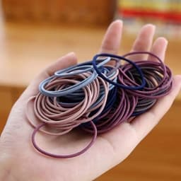 Dây Chun Buộc Tóc Nhiều Màu 1 Chiếc, Dây Cột Tóc Chắc Chắn - Áo Dài AiiU 7