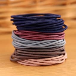 Dây Chun Buộc Tóc Nhiều Màu 1 Chiếc, Dây Cột Tóc Chắc Chắn - Áo Dài AiiU 2