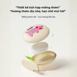Dụng cụ nâng nắp bồn cầu kèm viên thơm khử mùi. Sản phẩm hỗ trợ nâng nắp bồn cầu tiện lợi - Majehome 4
