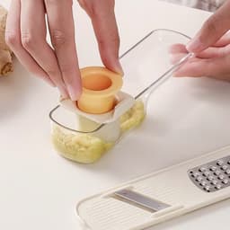 Dụng cụ bào cắt rau củ đa năng 3in1. Dụng cụ bào sợi, thái Lát, nạo củ quả nhỏ gọn tiện lợi - Majehome 7