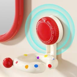 Giá treo máy sấy tóc gắn tường có hít chắc chắn. Kệ treo máy sấy nhà tắm chịu lực tốt - Majehome 8
