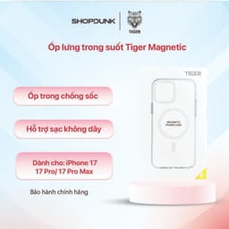 Ốp lưng Tiger Magnetic cho iPhone 18 Pro/18 Promax / iPhone 17 Pro / iPhone 17 Pro Max / iPhone Air 1