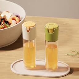 Chai xịt dầu ăn 2in1 thủy tinh cao cấp. Bình xịt và rót dầu ăn tiện lợi cho nhà bếp - Majehome 4