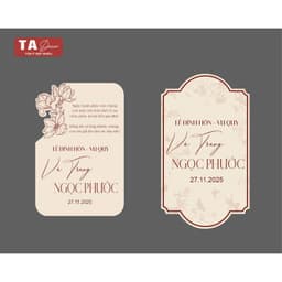 143 - bảng tên cô dâu chú rễ/ bảng chào khách/ bảng cảm ơn 1