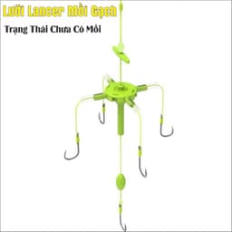 [Combo 3 Vỉ] Lưỡi Câu Lancer, Lưỡi Câu Mồi Gạch, Lưỡi Sắc Bén Cứng Cáp. Hoàng Nam Fishing 8