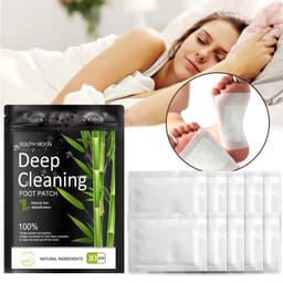Miếng Dán Chân Ngải Cứu Nhật Bản Deep Cleaning Foot Patch 10 Miếng Thư Giãn Bàn Chân, Hỗ Trợ Giảm Mùi Hôi 3