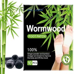 Miếng Dán Chân Ngải Cứu Nhật Bản Deep Cleaning Foot Patch 10 Miếng Thư Giãn Bàn Chân, Hỗ Trợ Giảm Mùi Hôi 5