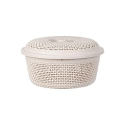 Rổ nắp tròn bi Hokori - Việt Nhật | Rổ nhựa đựng quần áo bé, đồ gia dụng tiện dụng, có nắp 9