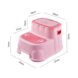 UNMEI- Bệ thu nhỏ bồn cầu cho bé ngồi trên toilet đi vệ sinh cao cấp, chống trơn trượt có tay nắm 2