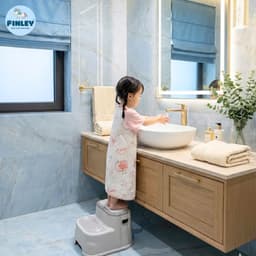 UNMEI- Bệ thu nhỏ bồn cầu cho bé ngồi trên toilet đi vệ sinh cao cấp, chống trơn trượt có tay nắm 8
