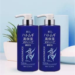 Sữa tắm dưỡng ẩm sâu Reihaku Hatomugi 600ml 2
