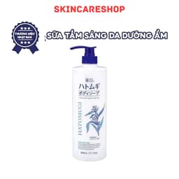 Sữa tắm dưỡng ẩm và làm sáng da Reihaku Hatomugi Body Soap 800ml 1